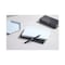 Sharpie S-Gel Premium Metal Barrel Gel Pen, Retractable, Medium 0.7 mm, Black Ink, Black Barrel, PK12, 12PK 2153580 - alternate 5